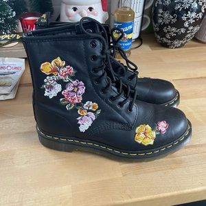 Floral Dr. Martens